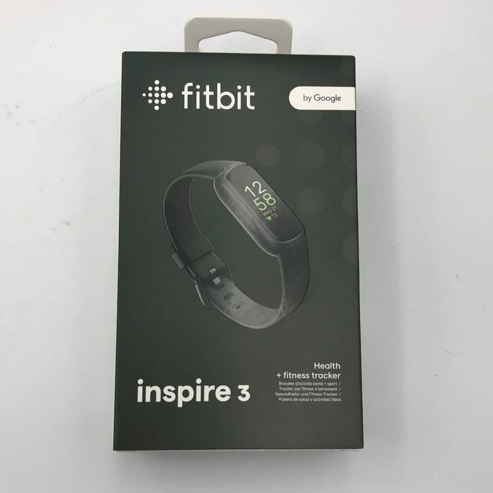 Fitbit - Inspire 3 Health Fitness Tracker Midnight Zen